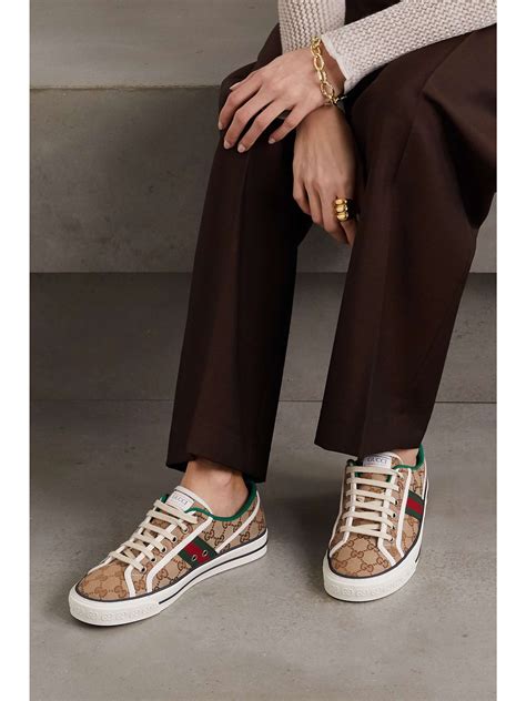 awful gucci sneakers|Gucci canvas sneakers.